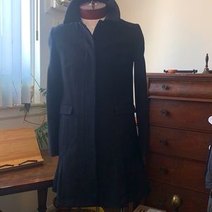 Womens Banana Republic Mario Bellucci wool blend size 10 coat